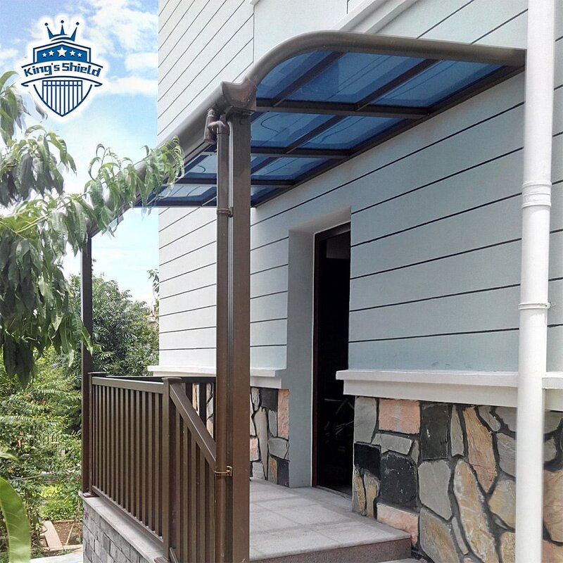 Transparent Aluminum PC Sheet Supplier - OEM Modern Color Window Awning