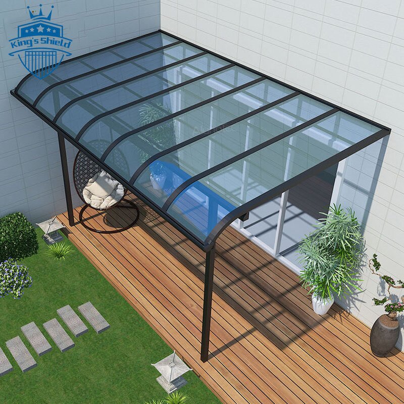 Outdoor Aluminium Window Canopy Supplier - OEM Patio Polycarbonate Awning Cover