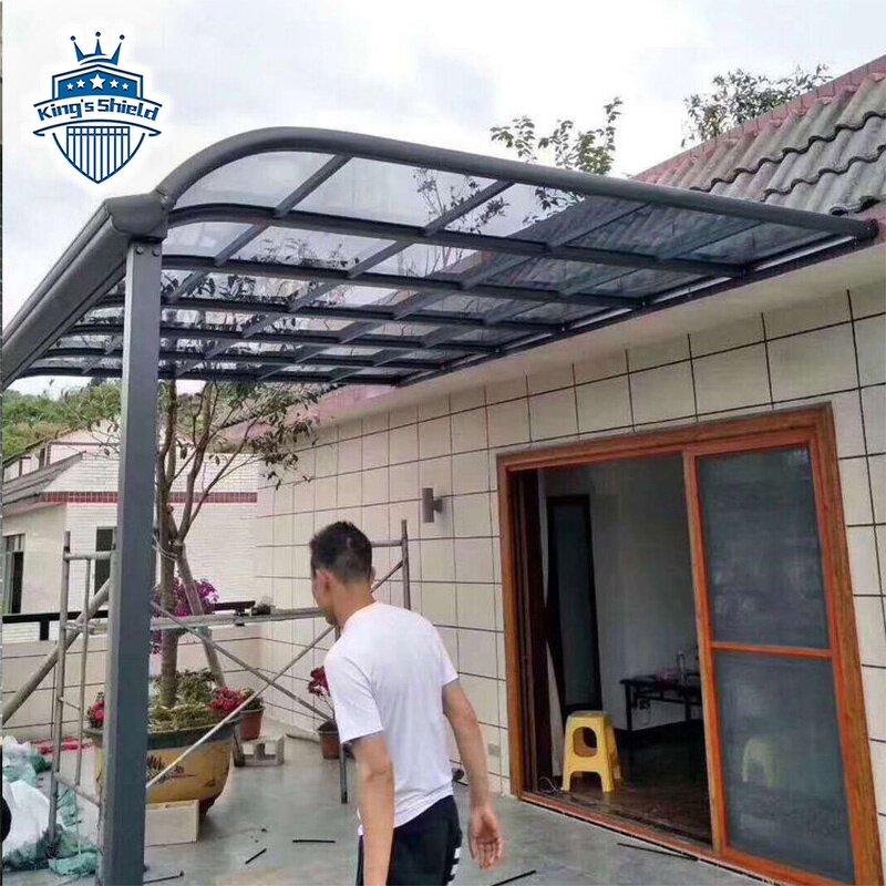 Metal Carport Canopy Manufacturer - OEM KS Strong Aluminum Structure Polycarbonate