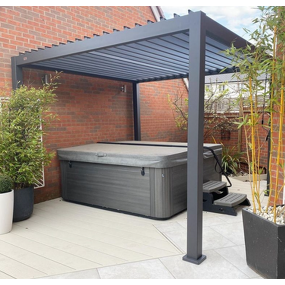 Aluminum Louvered Pergola Factory - OEM Wholesale High Quality Bioclimatic Garden