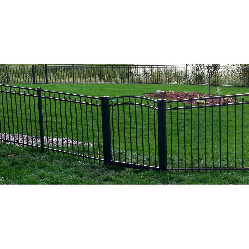 Galvanized Steel Fence Manufacturer - OEM Easily Assembled Tubular Picket Home