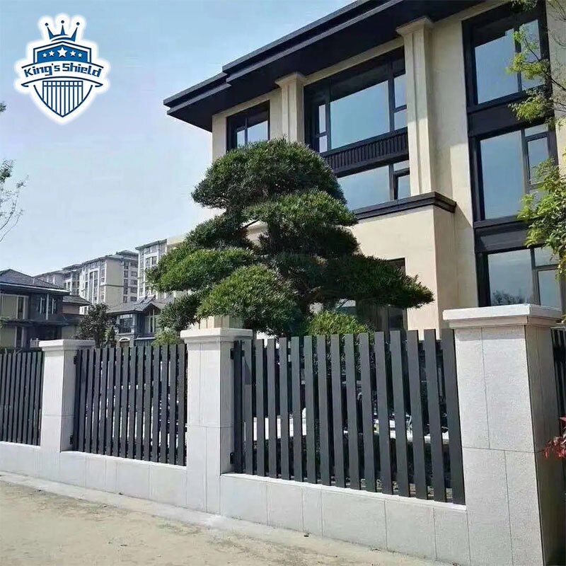 Garden Fence Panel Supplier - OEM Hot Selling Black Aluminum Vertical Blade