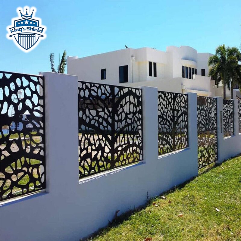 Decorative Aluminum Fence Manufacturer - OEM Garden Wall Gate Privacy Screen