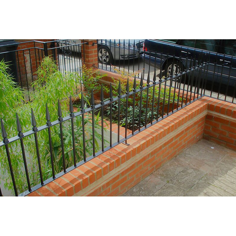 Wrought Iron Fence Panel Supplier - OEM Decorative New Design Industrial Metal