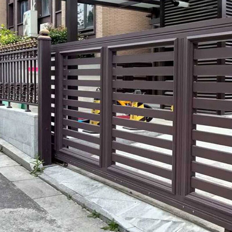 Modern Style Aluminum Fence Supplier - OEM High Quality Customized Assembled Privacy