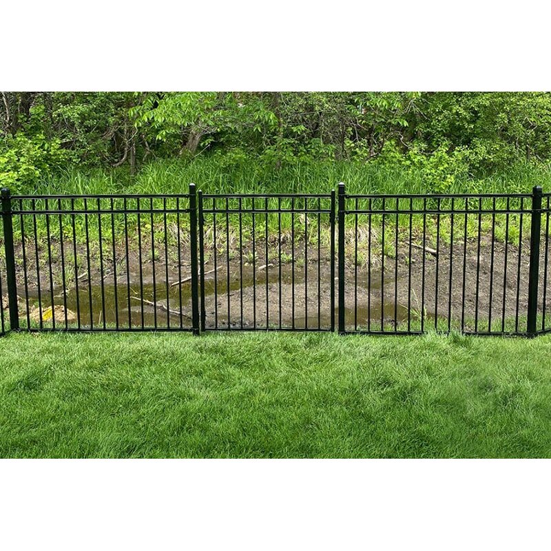 Wrought Iron Fence Panel Supplier - OEM Decorative New Design Industrial Metal
