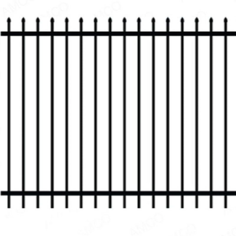 Wrought Iron Fence Panel Supplier - OEM Decorative New Design Industrial Metal