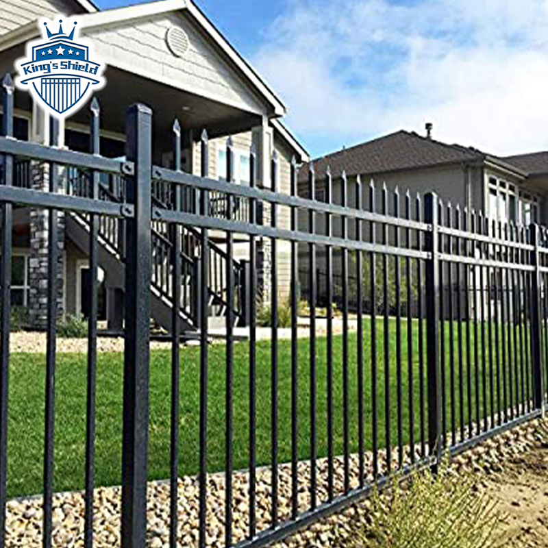 Galvanized Fence Manufacturer - OEM Hot-selling Design Wrought Iron Spear Top