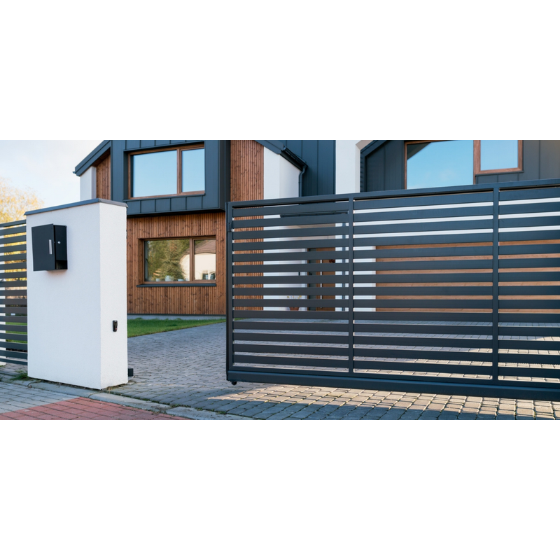 Automated Entry Gate Manufacturer - OEM High Quality Aluminum Decorative Luxury