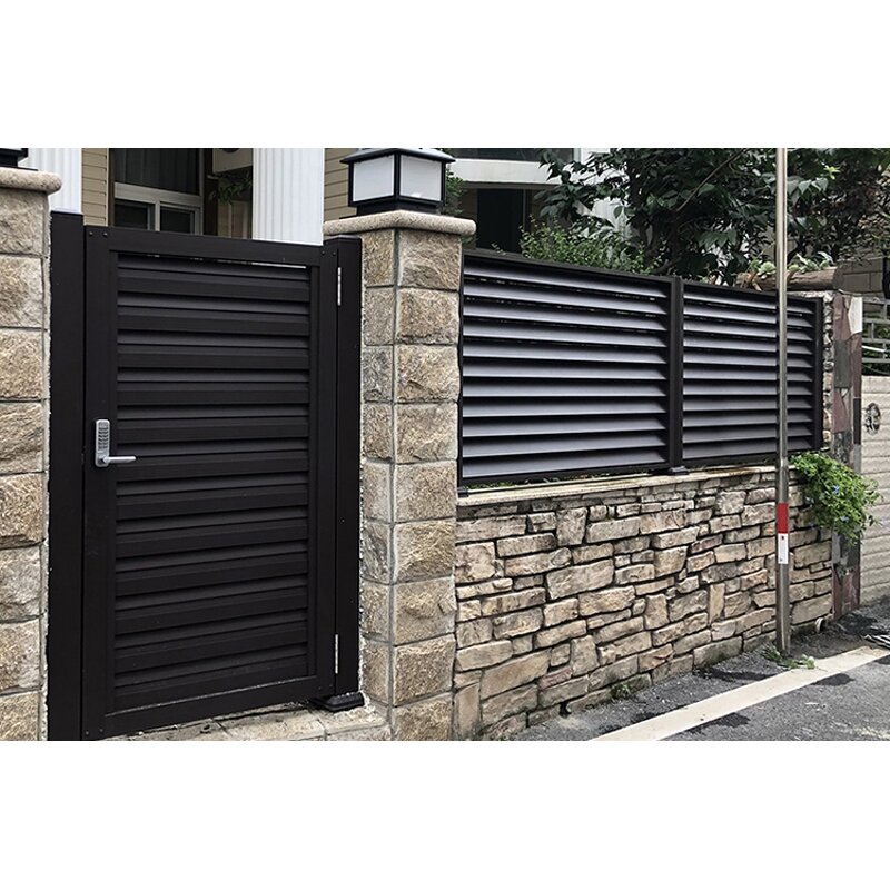 Aluminum Wrought Iron Gates Factory - OEM High Quality Morden Latest Main Swing