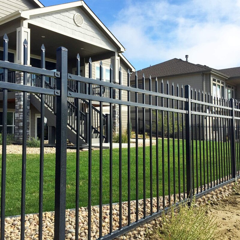 Wrought Iron Fencing Panels Manufacturer - OEM Cheap Steel Residential Security
