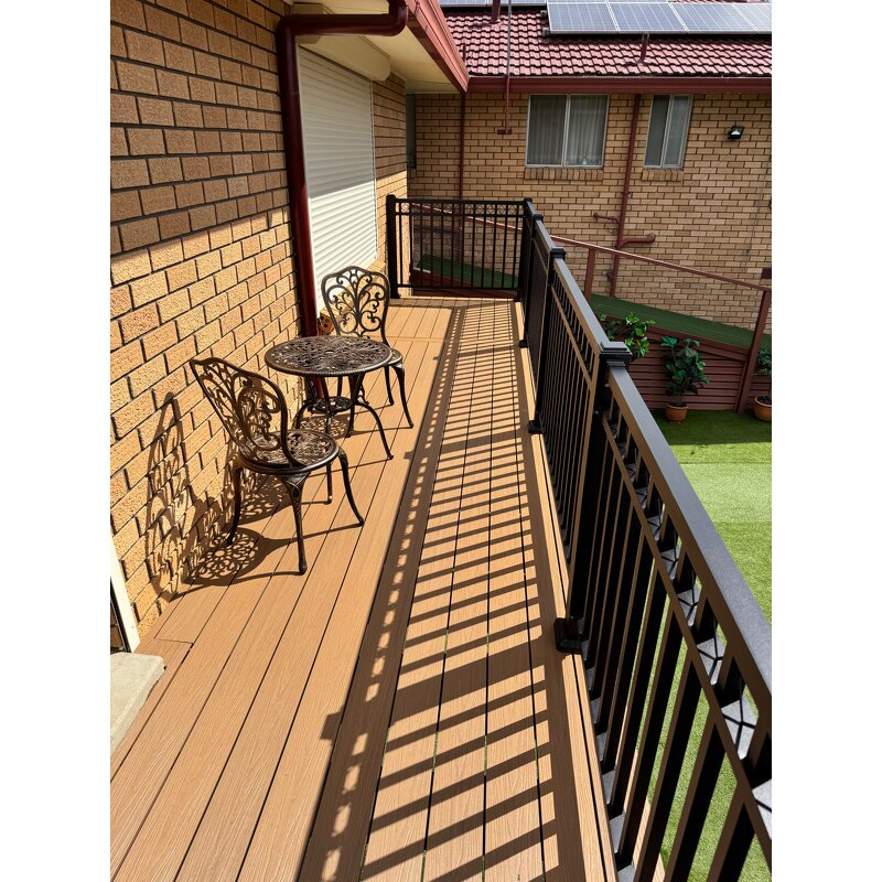 Modern Metal Railings Supplier - OEM Outdoor Aluminum Balcony Stair Deck