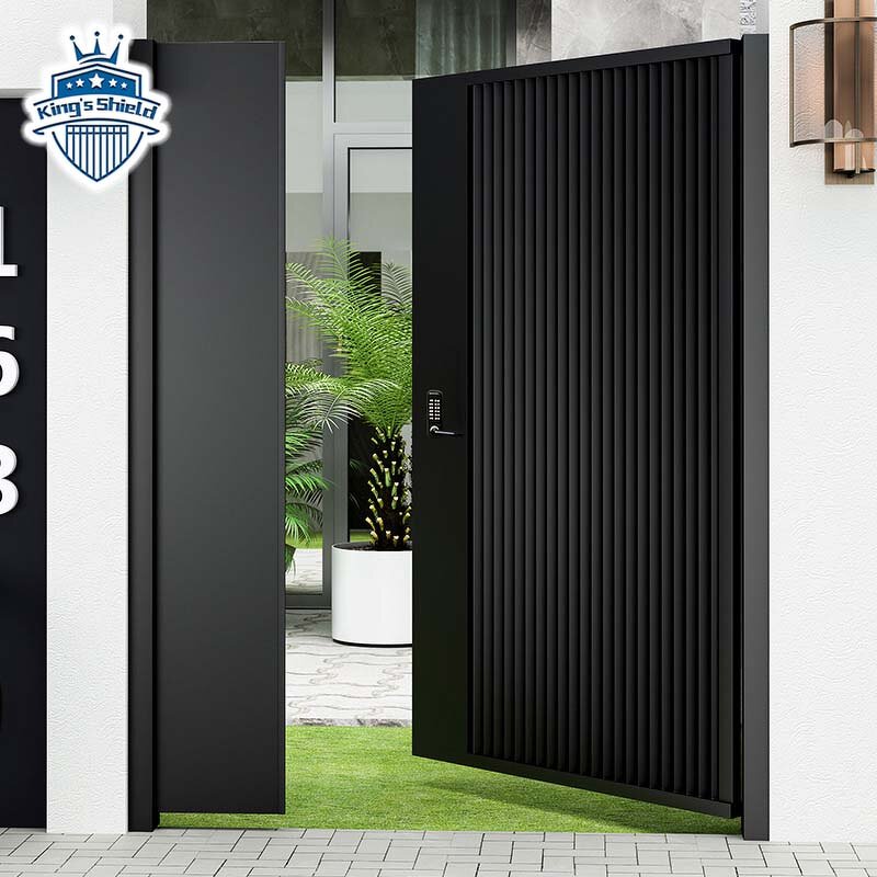 Automatic Garden Gate Supplier - OEM High Quality Modern Outdoor Metal Double