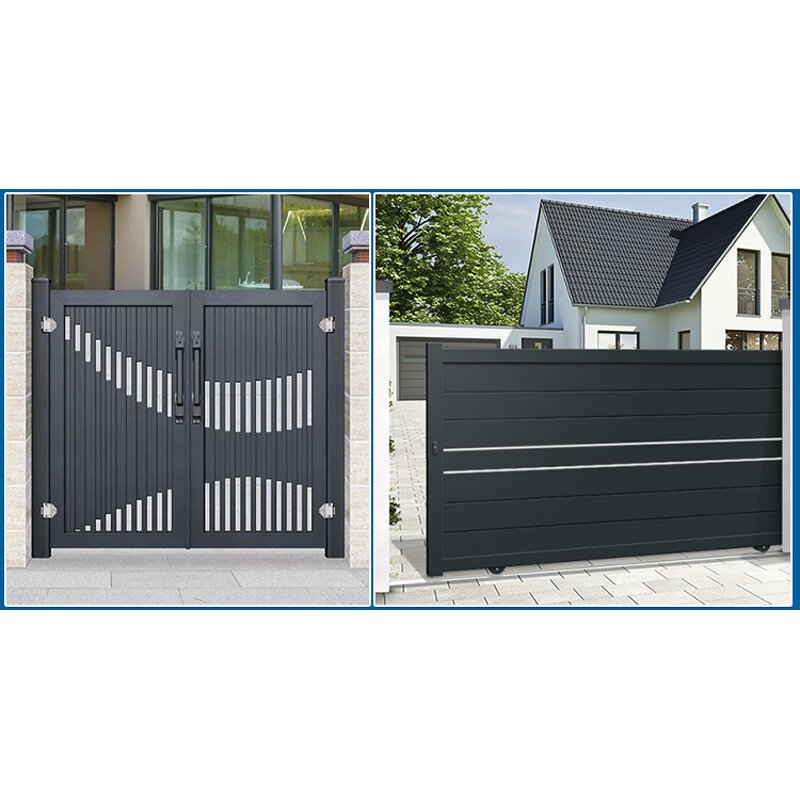 Automated Entry Gate Manufacturer - OEM High Quality Aluminum Decorative Luxury