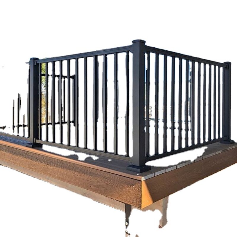 Aluminum Deck Railing System Factory - OEM Wholesale Balcony Stair Outdoor
