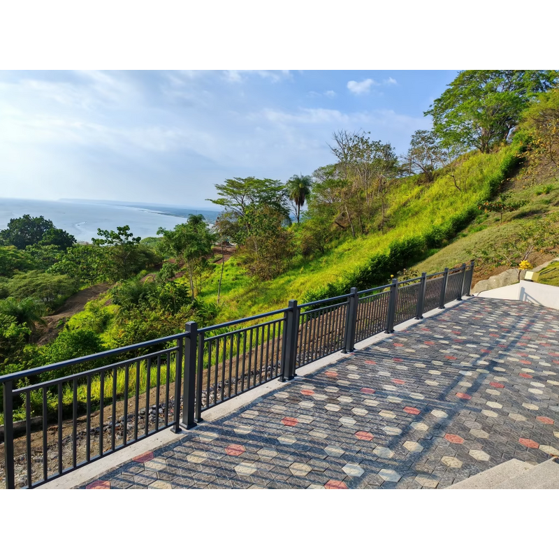 Modern Metal Railings Supplier - OEM Outdoor Aluminum Balcony Stair Deck