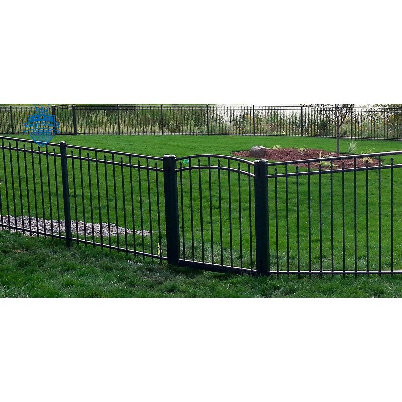 Galvanized Steel Fence Manufacturer - OEM Easily Assembled Tubular Picket Home