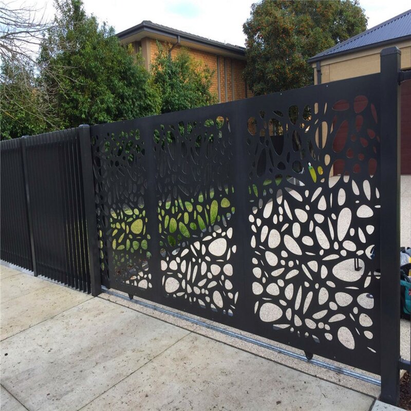 Laser Cut Aluminum Panels Factory - OEM Modern Customized Powder Coated Trellis