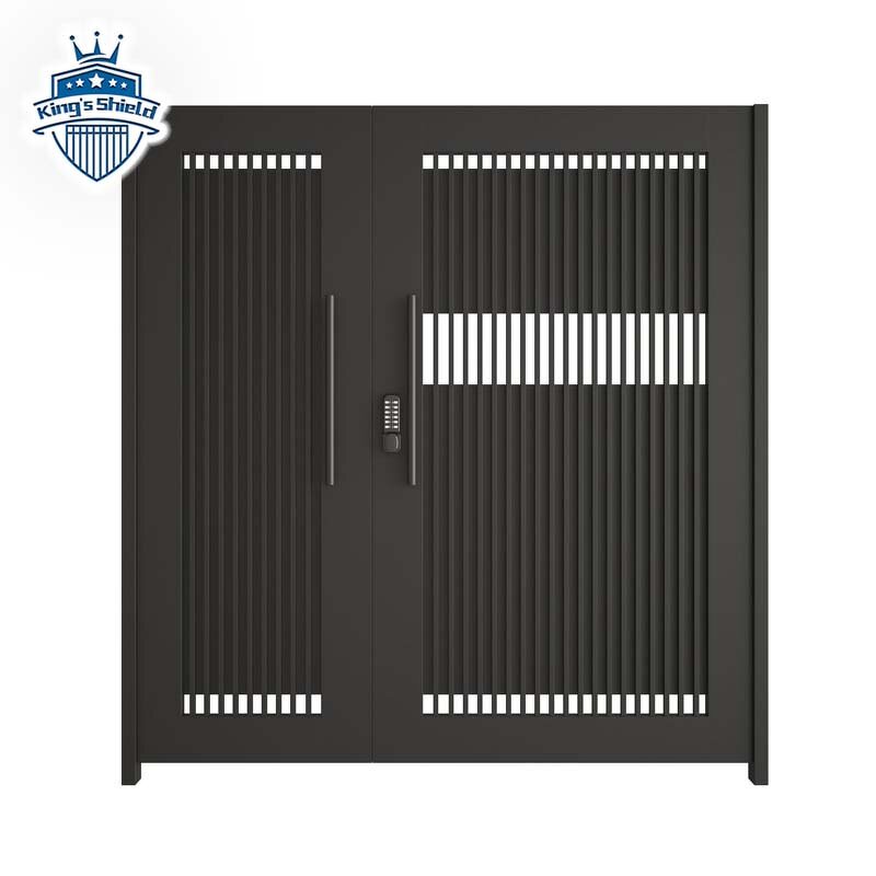 Automatic Garden Gate Supplier - OEM High Quality Modern Outdoor Metal Double