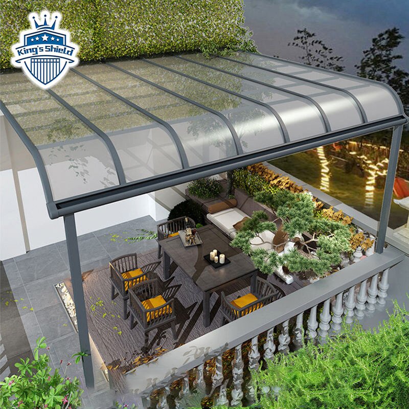 Transparent Aluminum PC Sheet Supplier - OEM Modern Color Window Awning
