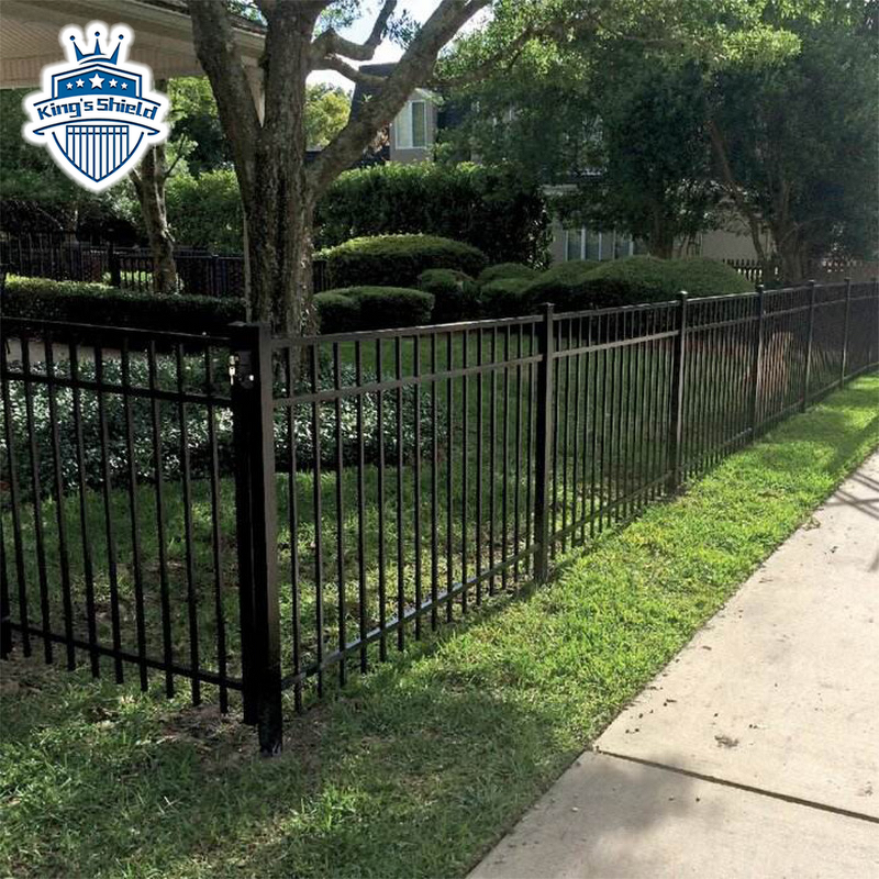 Wrought Iron Fence Panel Factory - OEM New Design OEM Steel Metal Picket