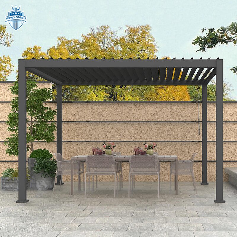 Motorized Electric Pergola Supplier - OEM High Quality Aluminium Profile Systems