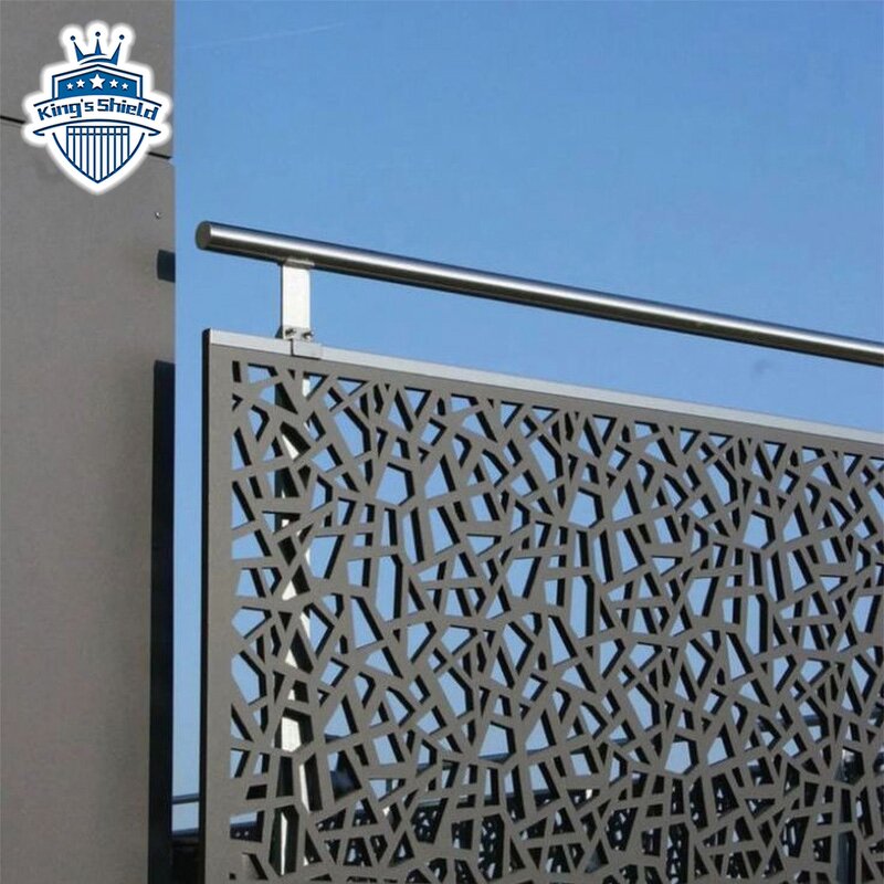 Laser Cutting Metal Screens Supplier - OEM 6mm Aluminium No Rust Privacy Fence
