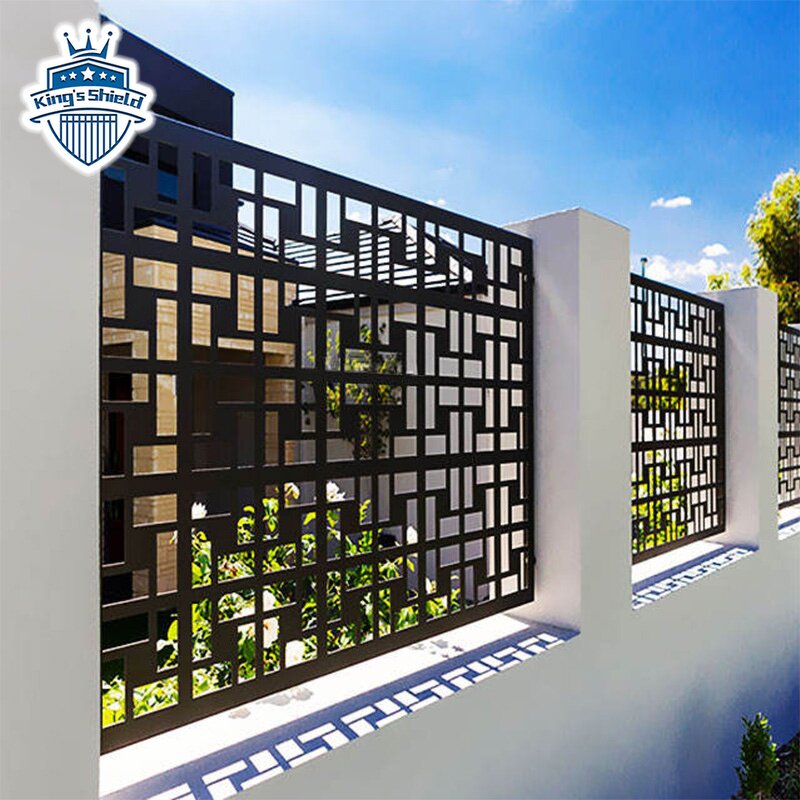 Decorative Laser Cut Metal Screen Factory - OEM Aluminum Privacy Screen Panel