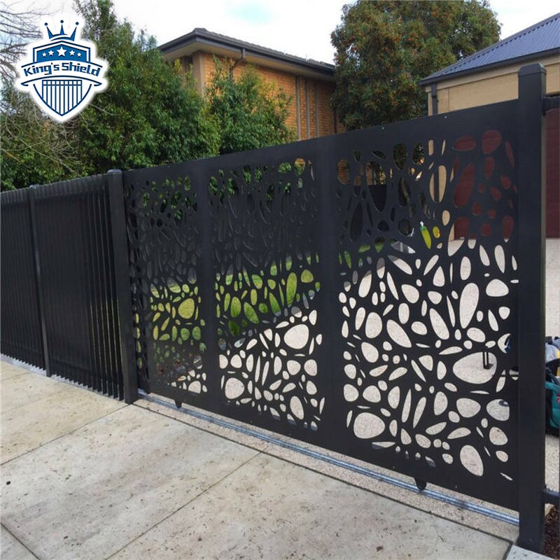 Laser Cutting Metal Screens Supplier - OEM 6mm Aluminium No Rust Privacy Fence