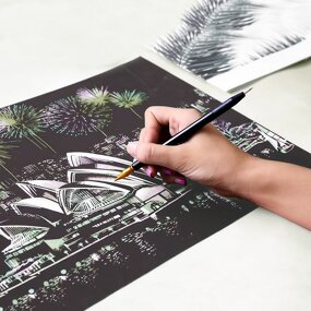 Scratch Art Paper Manufacturer - OEM Rainbow Scraping Magic Creative