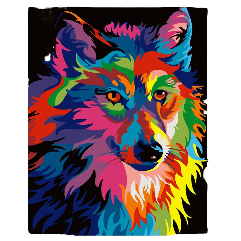 Custom Paint by Numbers Factory - OEM DIY Animal Portrait Oil