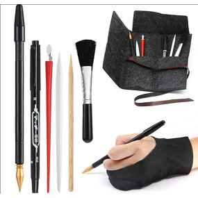 Scraping Painting Tool Set Factory - OEM 4/6/9pcs with Scraper Brush