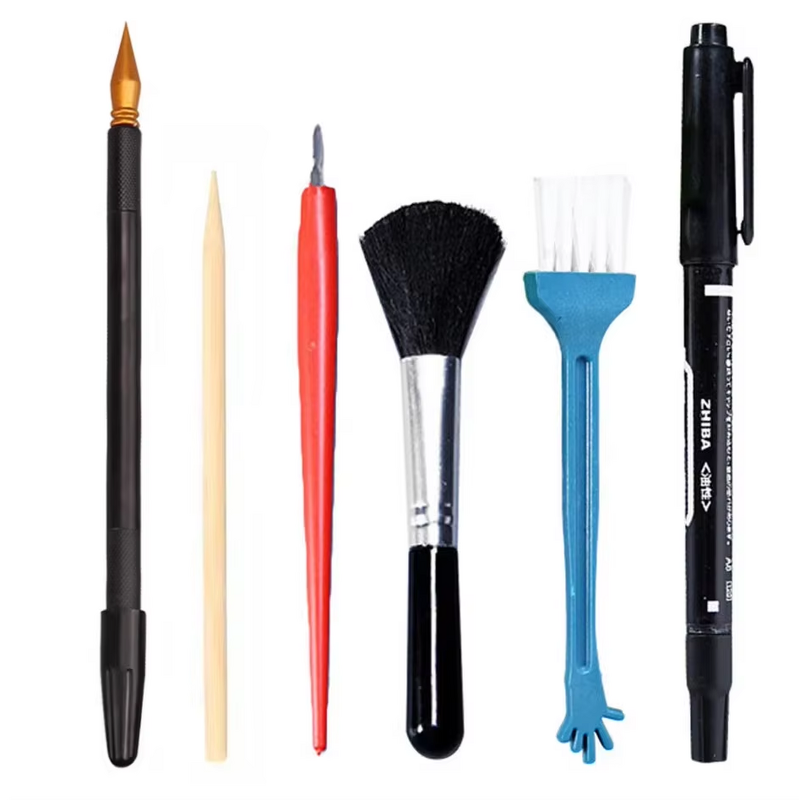 Scratching Tool Set Manufacturer - OEM 4/6/9pcs with Scraper Clean