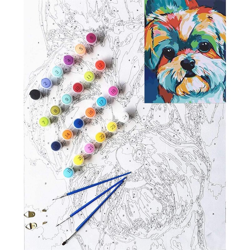 Paint by Number Kit Factory - OEM Custom Modern Wall Art Drop