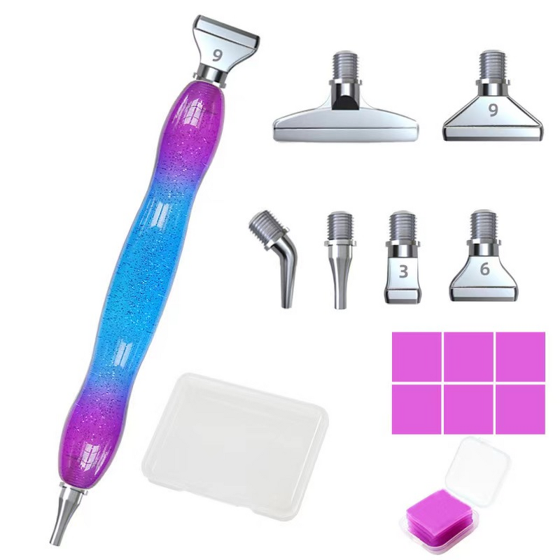 Diamond Painting Pen Set Factory - OEM Resin Pen Metal Tip Toolkit