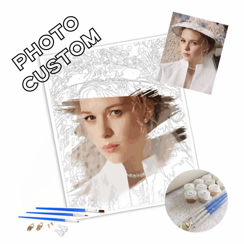 Paint by Numbers Kit Factory - OEM DIY 24/36/48/64 Colors Custom