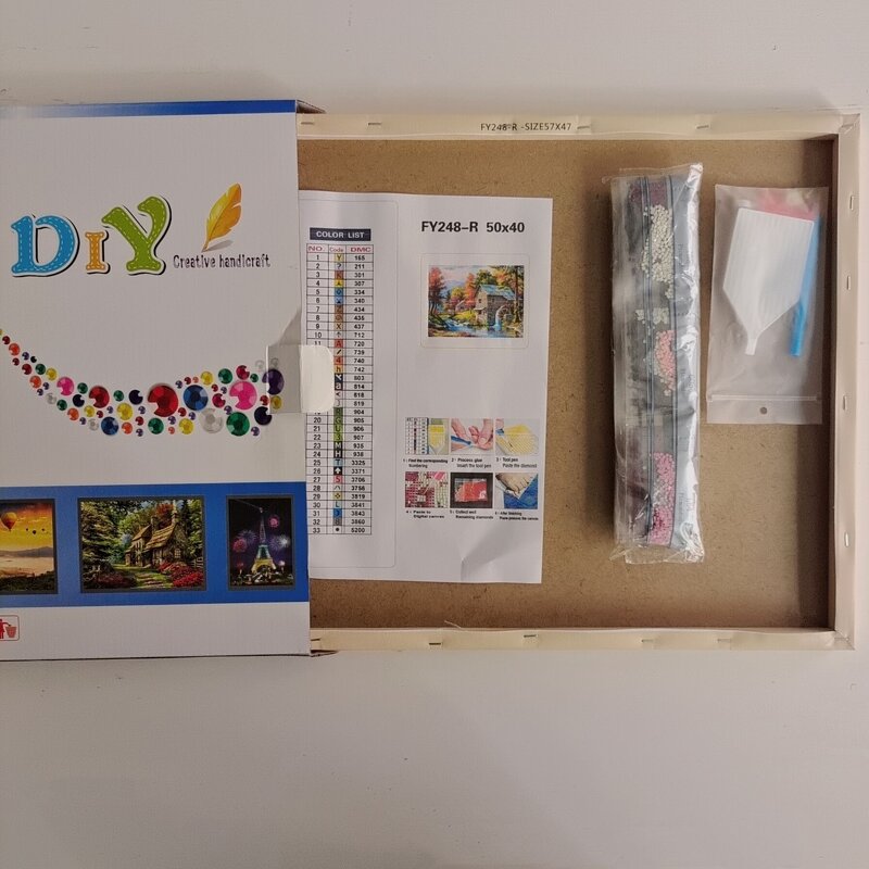 Custom Paper Box Factory - OEM Any Size Logo Paint by Numbers