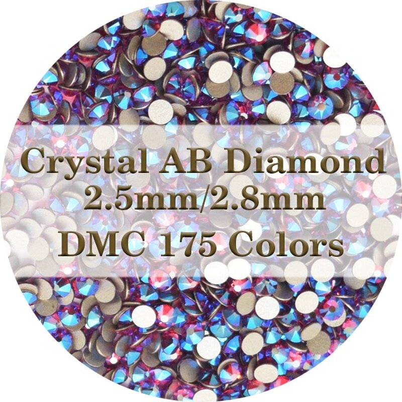 Rhinestones Diamond Beads Factory - OEM Crystal Clear AB Flatback
