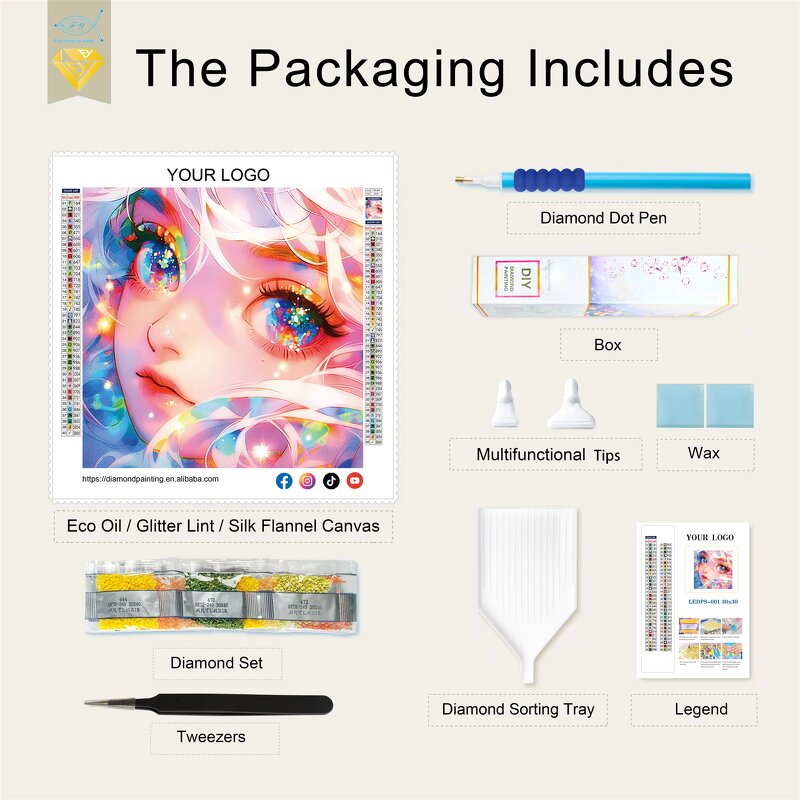 Diamond Painting Kit Factory - OEM Hot Selling Adult DIY Mosaic