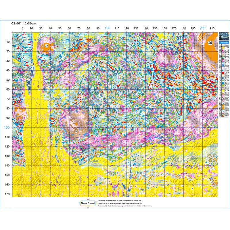 Cross-stitch Set Manufacturer - OEM Embossed Printed Fabric Custom