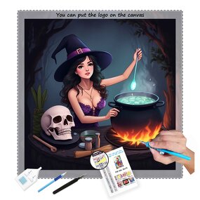 Diamond Painting Kit Manufacturer - OEM Best Selling Witch Design