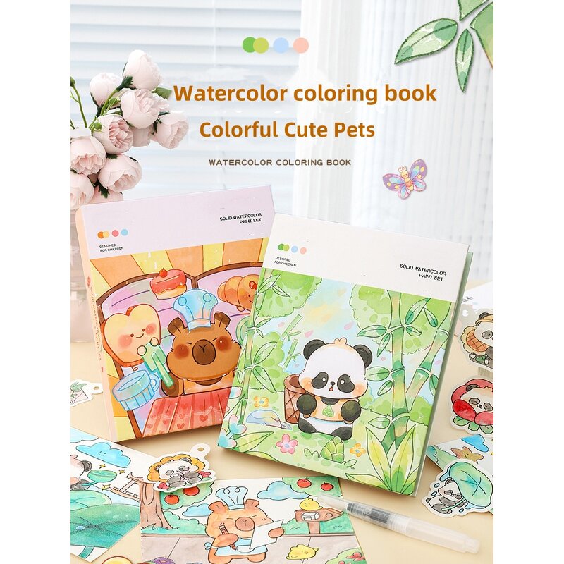 Watercolor Coloring Kit Factory - OEM Wholesale Children Paints Set