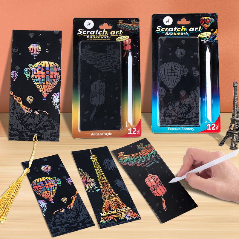 Scratch Art Paper Factory - OEM Rainbow Scraping Magic Creative