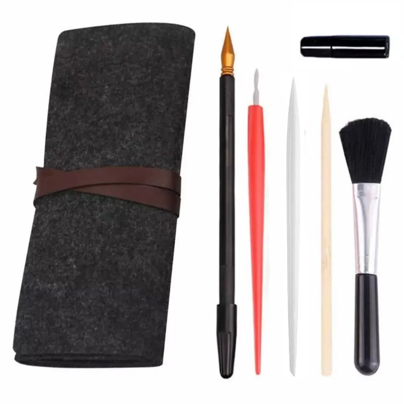 Scraping Painting Tool Set Factory - OEM 4/6/9pcs with Scraper Brush