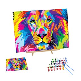 Custom Paint by Numbers Factory - OEM DIY Animal Portrait Oil