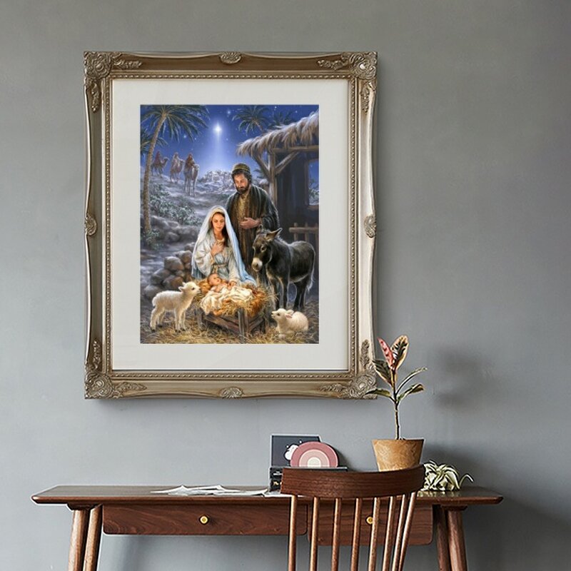 Paint by Numbers Kit Manufacturer - OEM Religion Nativity Wall Art