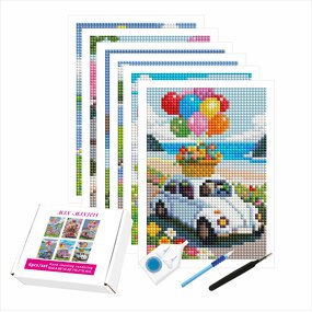 Mini Diamond Painting Kit Manufacturer - OEM Custom AB Diamond Canvas