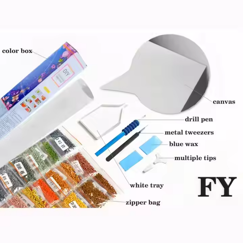 Diamond Painting Kit Manufacturer - OEM Price High Quality Drills