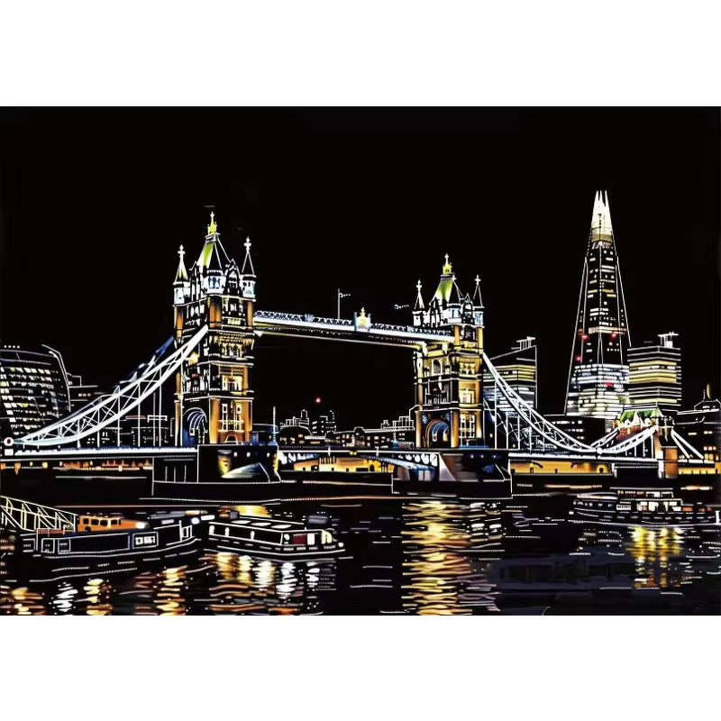 Scratch Art Paper Manufacturer - OEM Rainbow Scraping Magic Creative