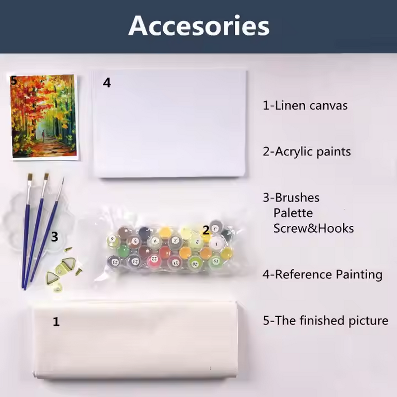 Custom Canvas Art Set Factory - OEM Photo Animal Picture Framed